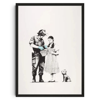 Stampa su tela da intelaiare — Homage to Banksy