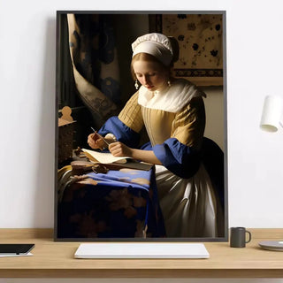 Stampa su tela da intelaiare — Homage to Vermeer