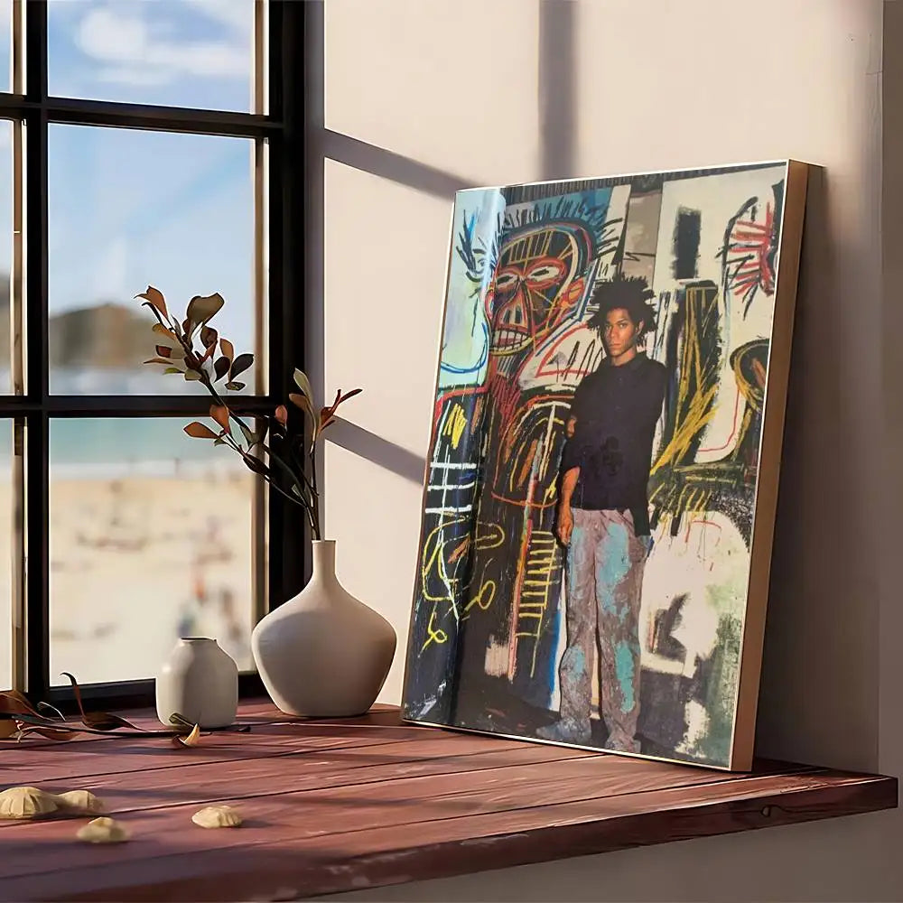 Stampa su tela da intelaiare — Homage to Basquiat