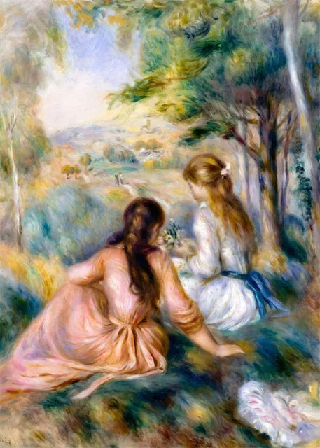 Stampa su tela da intelaiare — Homage to Renoir