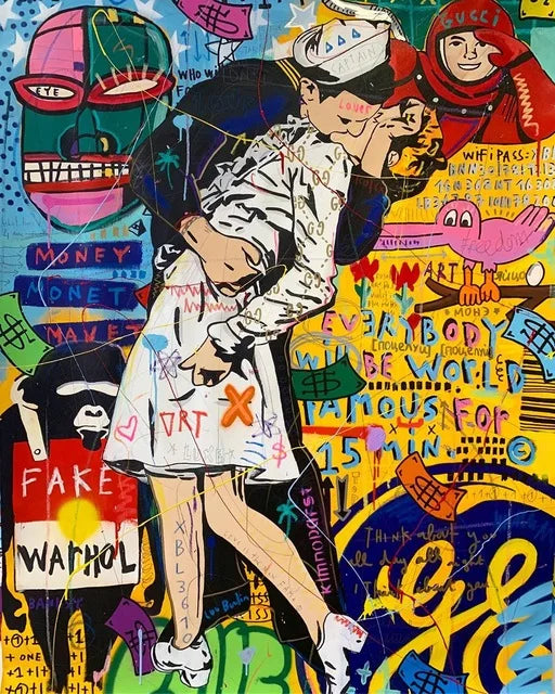 Stampa su tela da intelaiare — Street Art