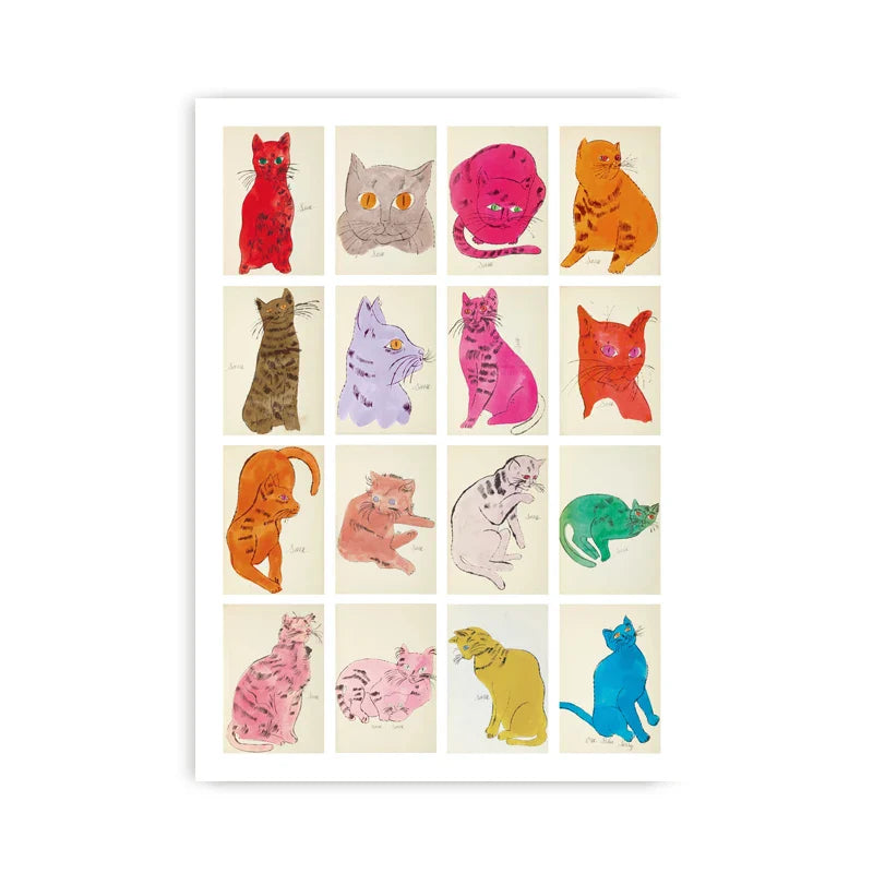 Stampa su tela da intelaiare — Homage to Warhol