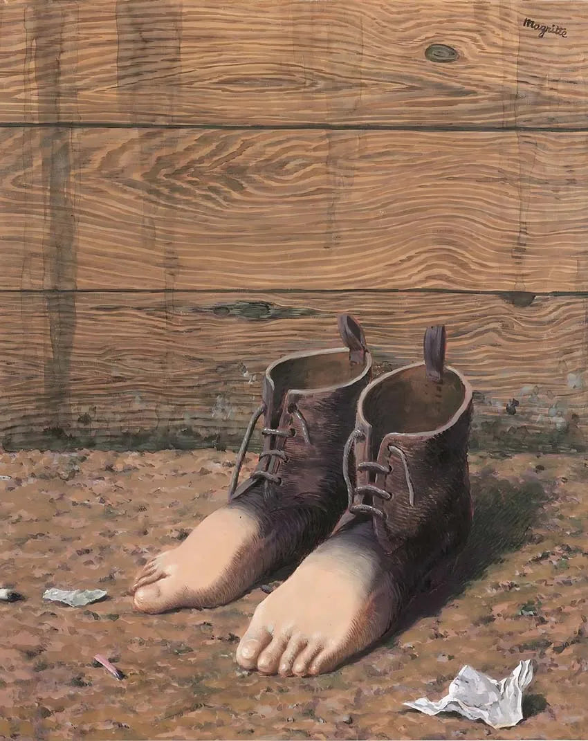 Stampa su tela da intelaiare — Homage to Magritte