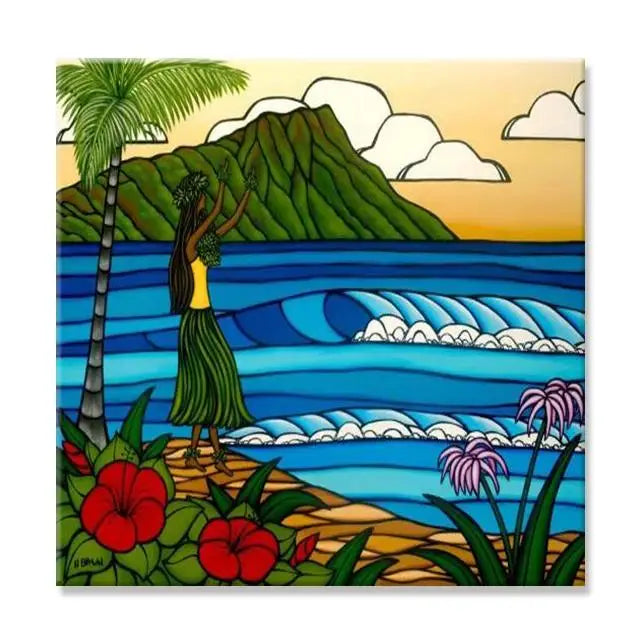 Stampa su tela da intelaiare — Hawaii