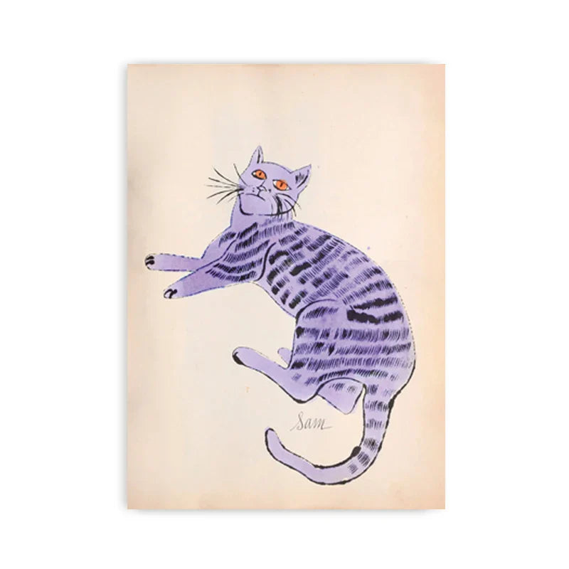 Stampa su tela da intelaiare — Homage to Warhol