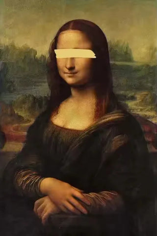 Stampa su tela da intelaiare — Homage to Mona Lisa