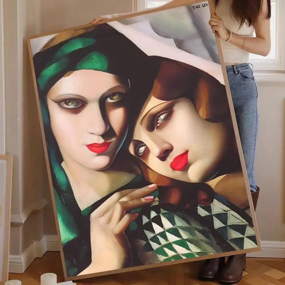 Stampa su tela da intelaiare — Homage to Lempicka