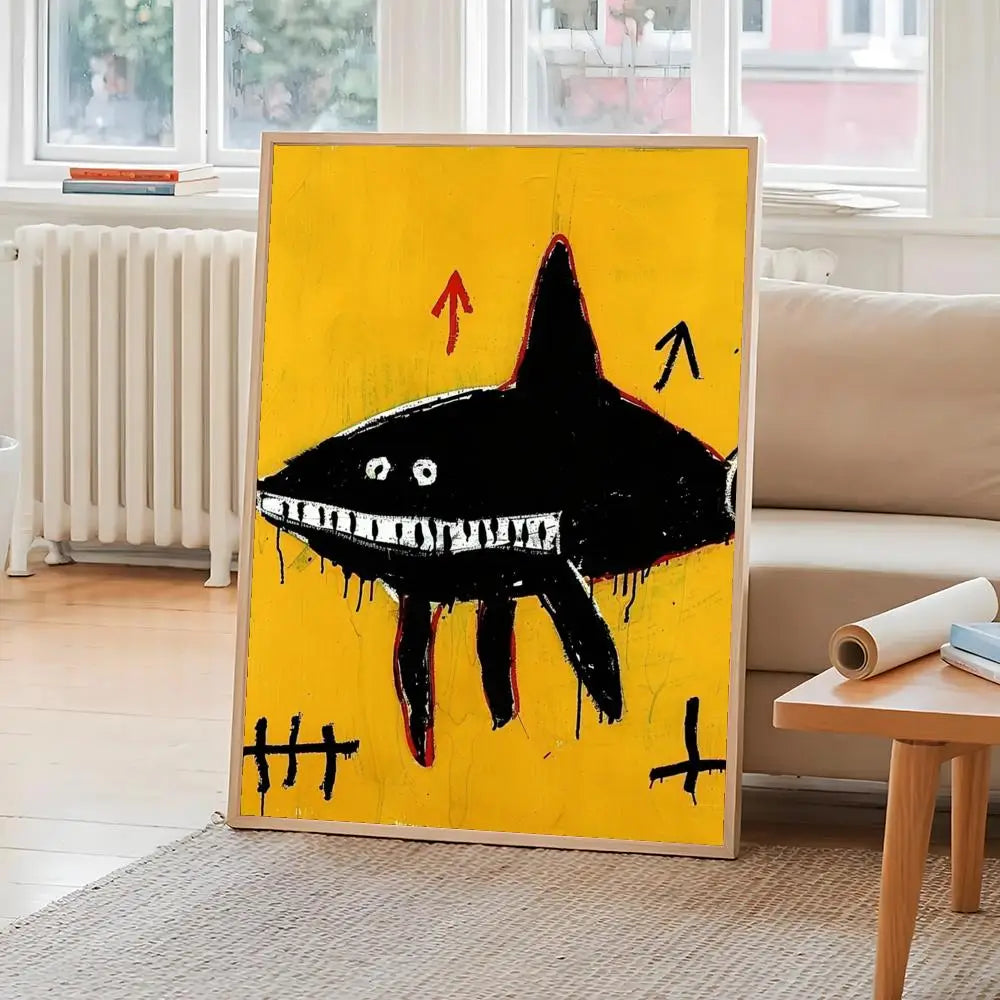 Stampa su tela da intelaiare — Homage to Basquiat