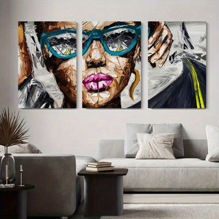 Stampa su tela — Donna Pop Art