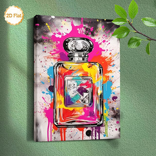 Stampa su tela intelaiata — Profumo Astratto