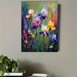 Stampa su tela intelaiata — Iris