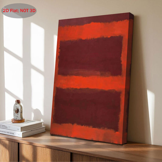 Stampa su tela intelaiata — Homage to Rothko
