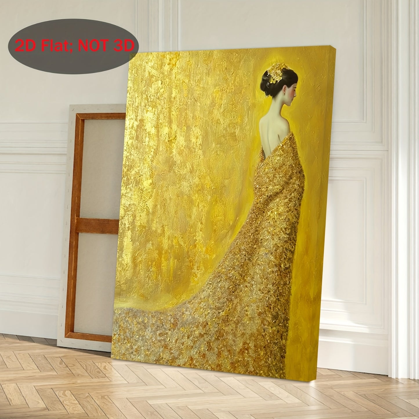 Stampa su tela intelaiata — Homage to Klimt