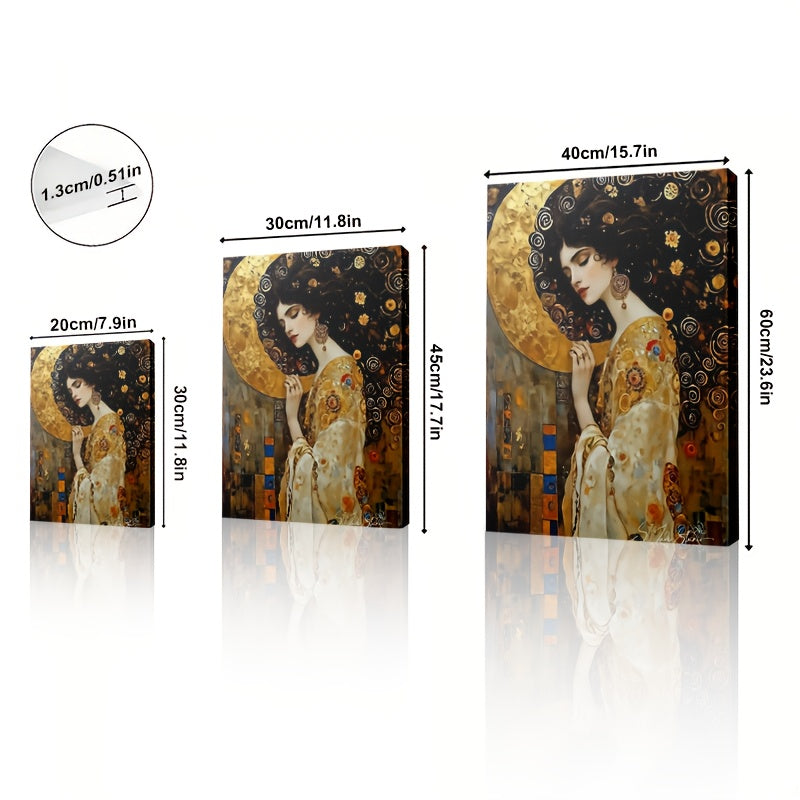 Stampa su tela intelaiata — Homage to Klimt