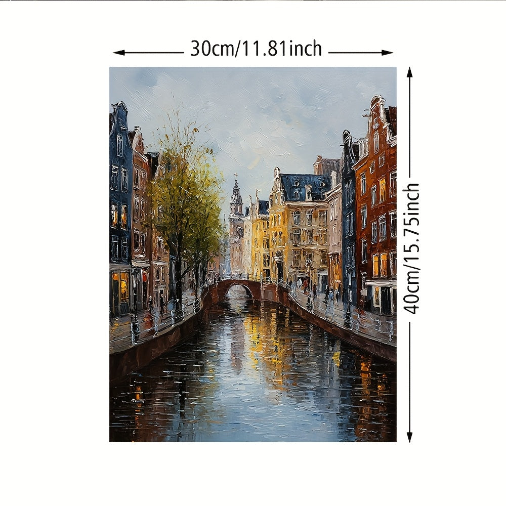 Stampa su tela intelaiata — Amsterdam