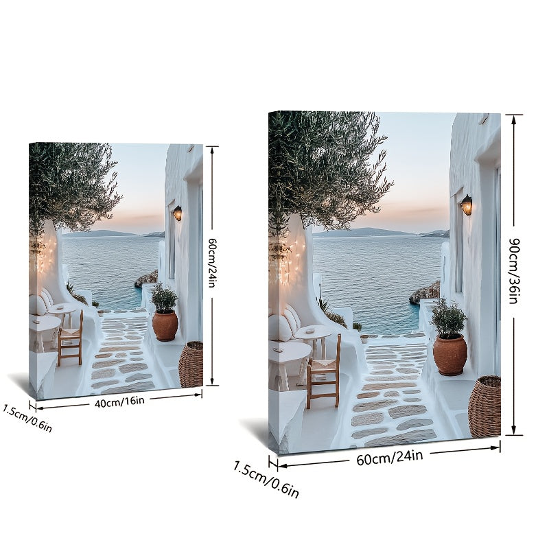 Stampa su tela intelaiata — Isola Greca