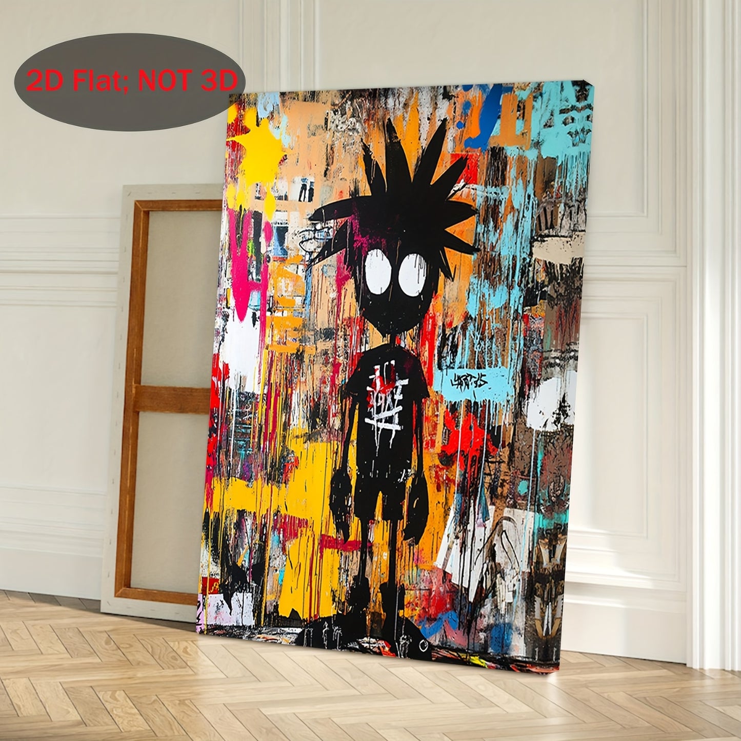 Stampa su tela intelaiata — Punk Graffiti
