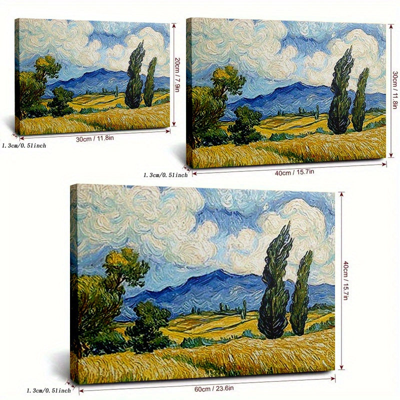 Stampa su tela intelaiata — Homage to Van Gogh