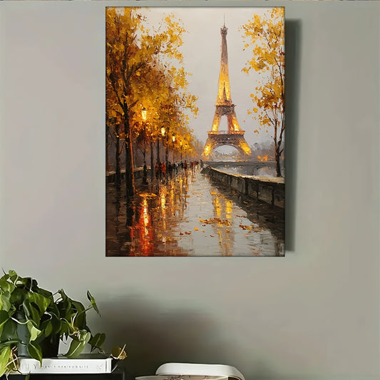 Stampa su tela intelaiata — Torre Eiffel