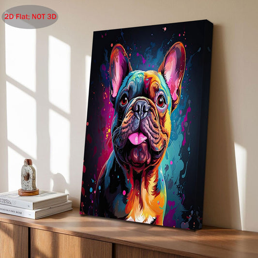Stampa su tela — Bulldog Francese
