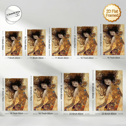 Stampa su tela intelaiata — Homage to Klimt