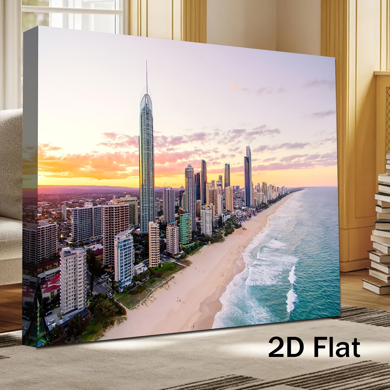 Stampa su tela intelaiata — Surfers Paradise