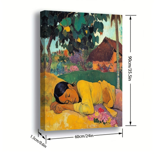 Stampa su tela intelaiata — Homage to Gauguin