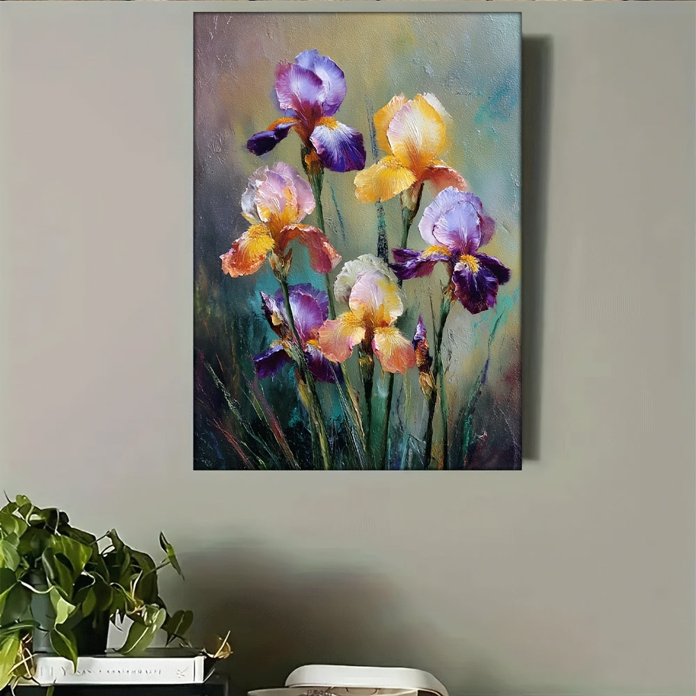 Stampa su tela intelaiata — Iris