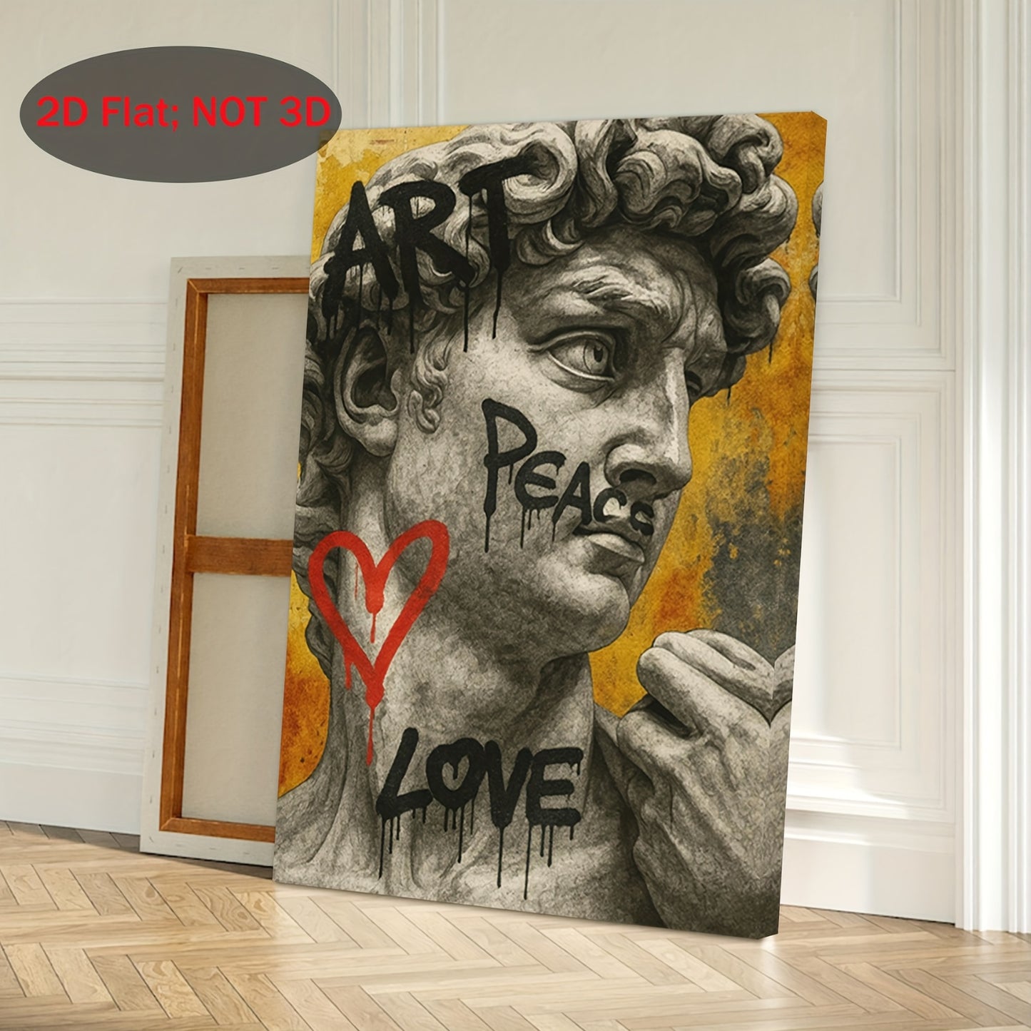 Stampa su tela intelaiata — Davide Graffiti