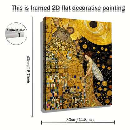 Stampa su tela intelaiata — Homage to Klimt