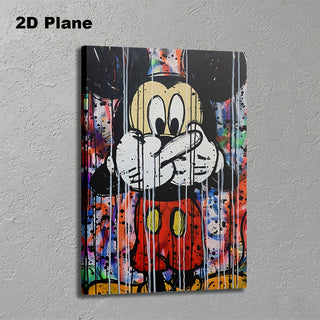 Stampa su tela — Homage to Topolino