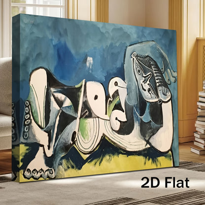 Stampa su tela intelaiata — Homage to Picasso