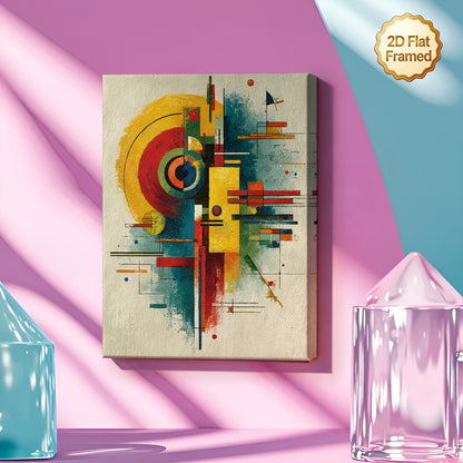Stampa su tela intelaiata — Homage to Kandinsky