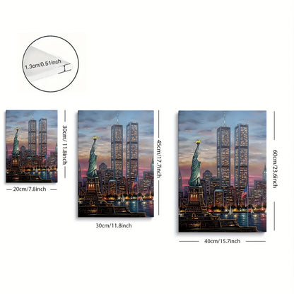 Stampa su tela intelaiata — New York