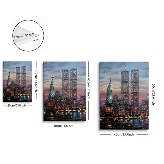 Stampa su tela intelaiata — New York