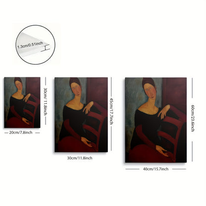 Stampa su tela intelaiata — Homage to Modigliani
