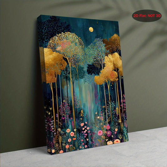Stampa su tela intelaiata — Homage to Klimt