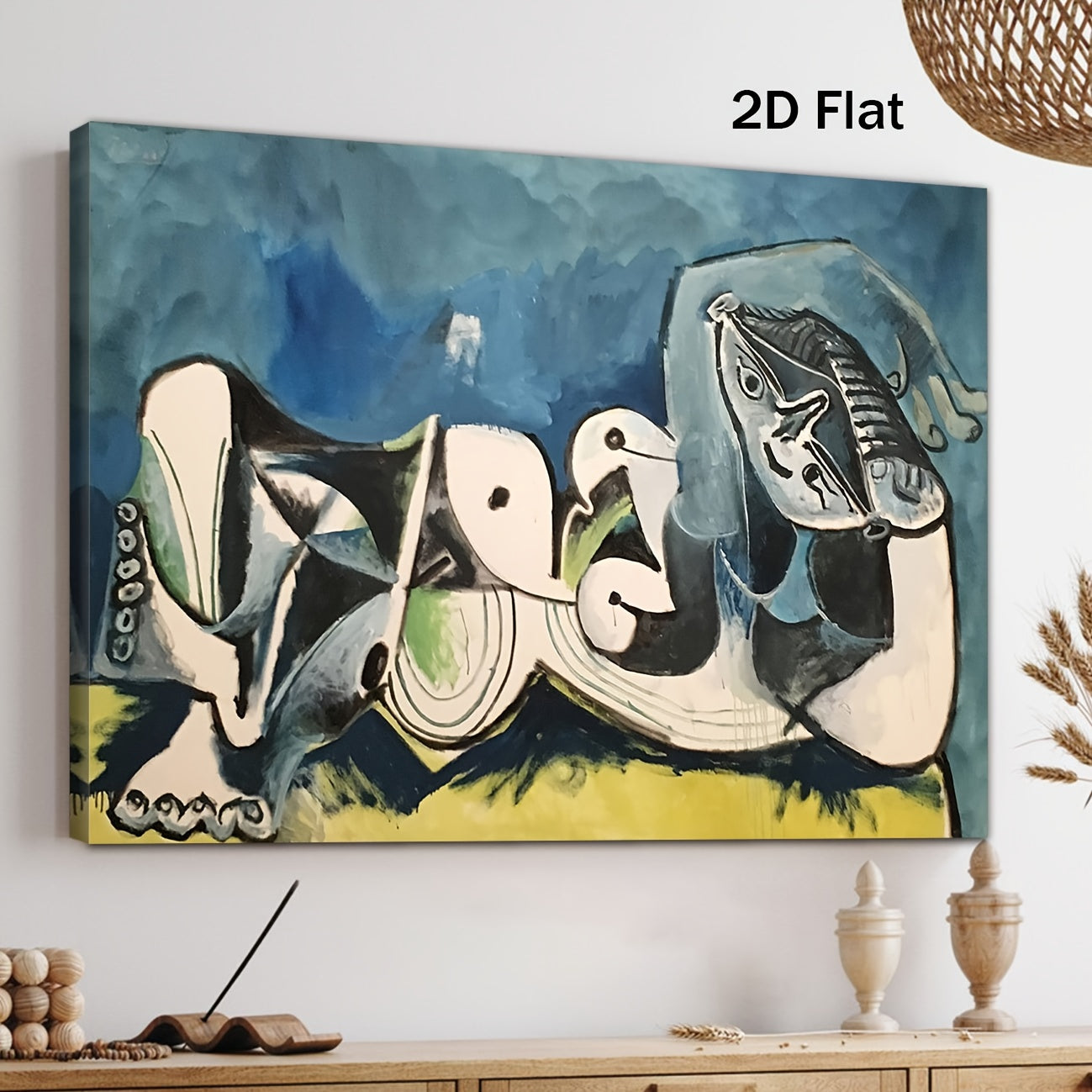 Stampa su tela intelaiata — Homage to Picasso