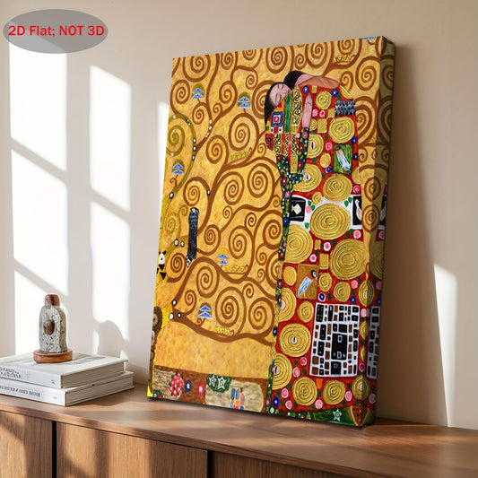 Stampa su tela intelaiata — Homage to Klimt