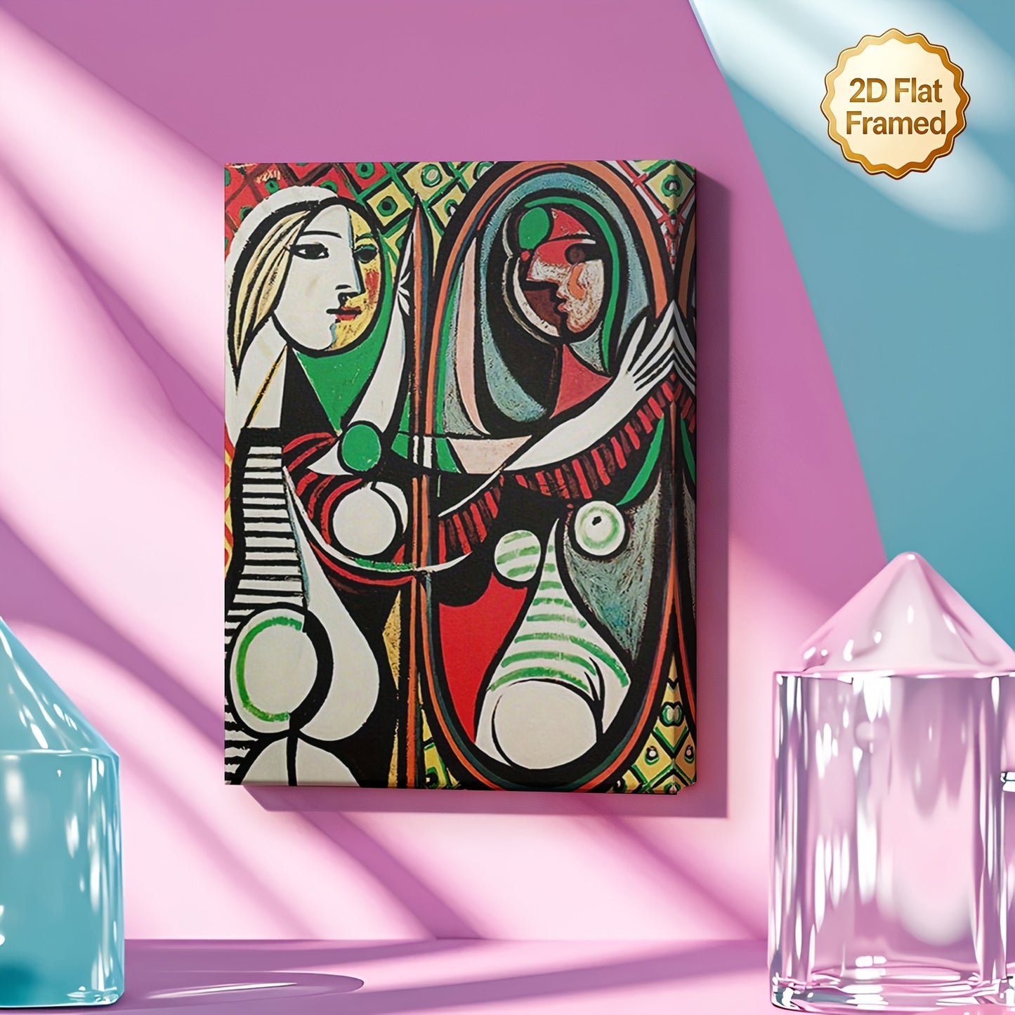 Stampa su tela intelaiata — Homage to Picasso