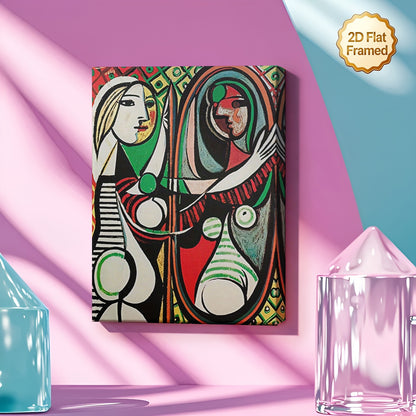 Stampa su tela intelaiata — Homage to Picasso