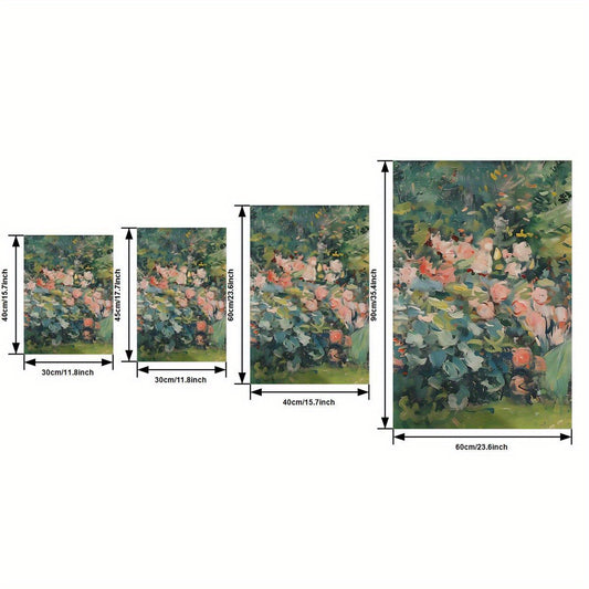 Stampa su tela intelaiata — Homage to Monet