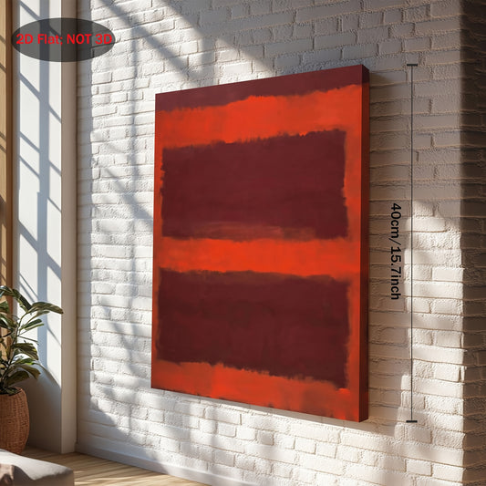 Stampa su tela intelaiata — Homage to Rothko