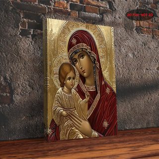 Stampa su tela intelaiata — Madonna col Bambino