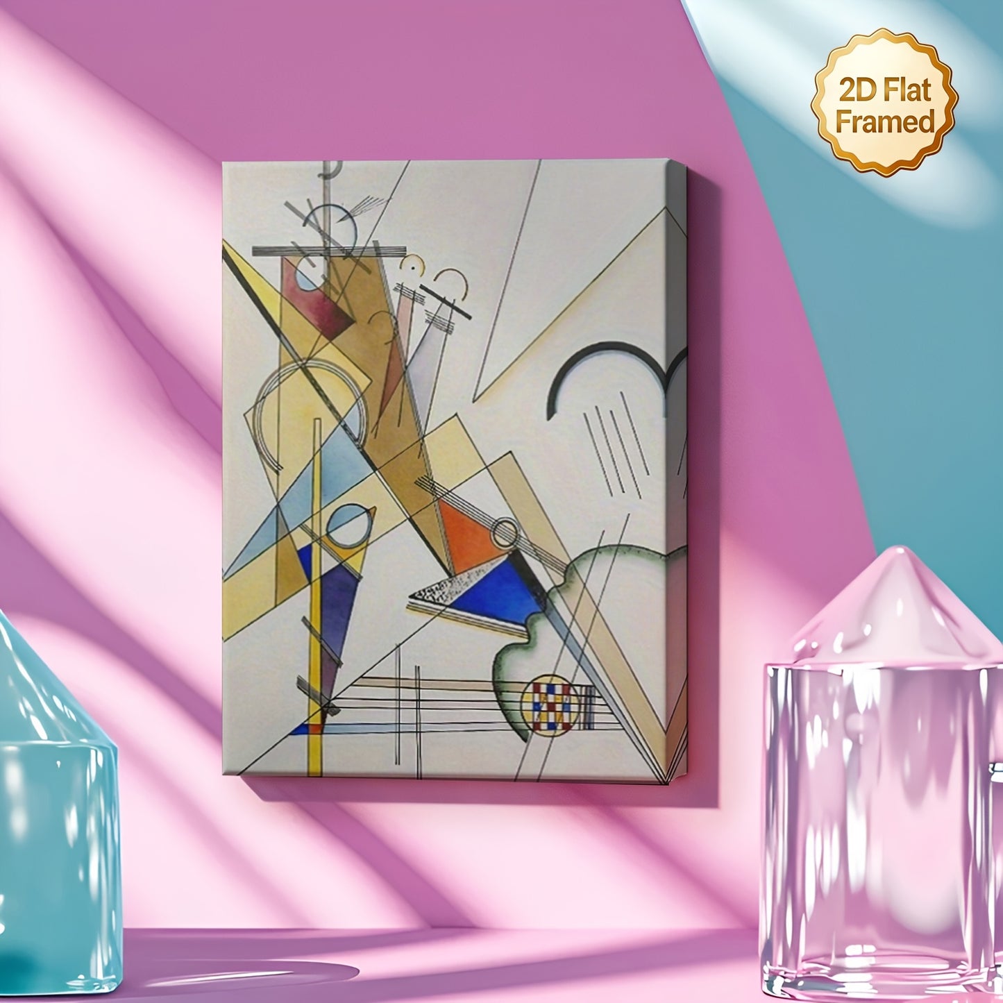 Stampa su tela intelaiata — Homage to Kandinsky