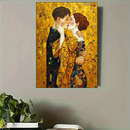 Stampa su tela intelaiata — Homage to Klimt
