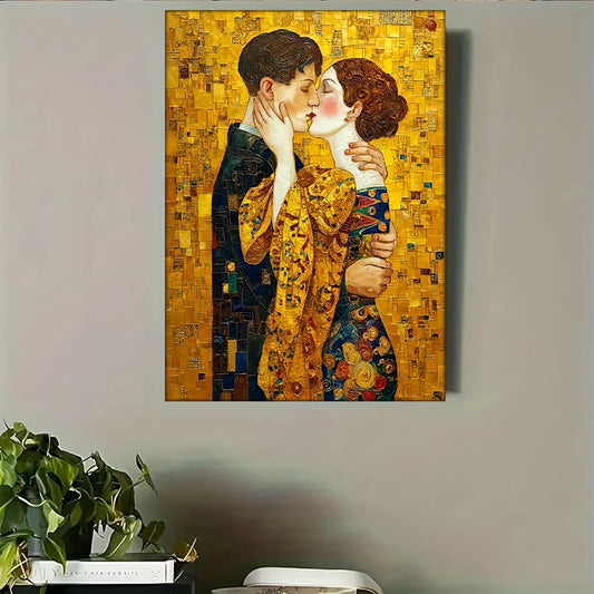 Stampa su tela intelaiata — Homage to Klimt