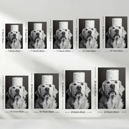 Stampa su tela intelaiata — Golden Retriever