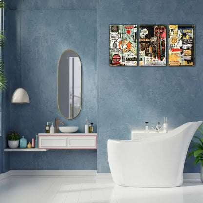 Stampa su tela intelaiata — Graffiti Astratto