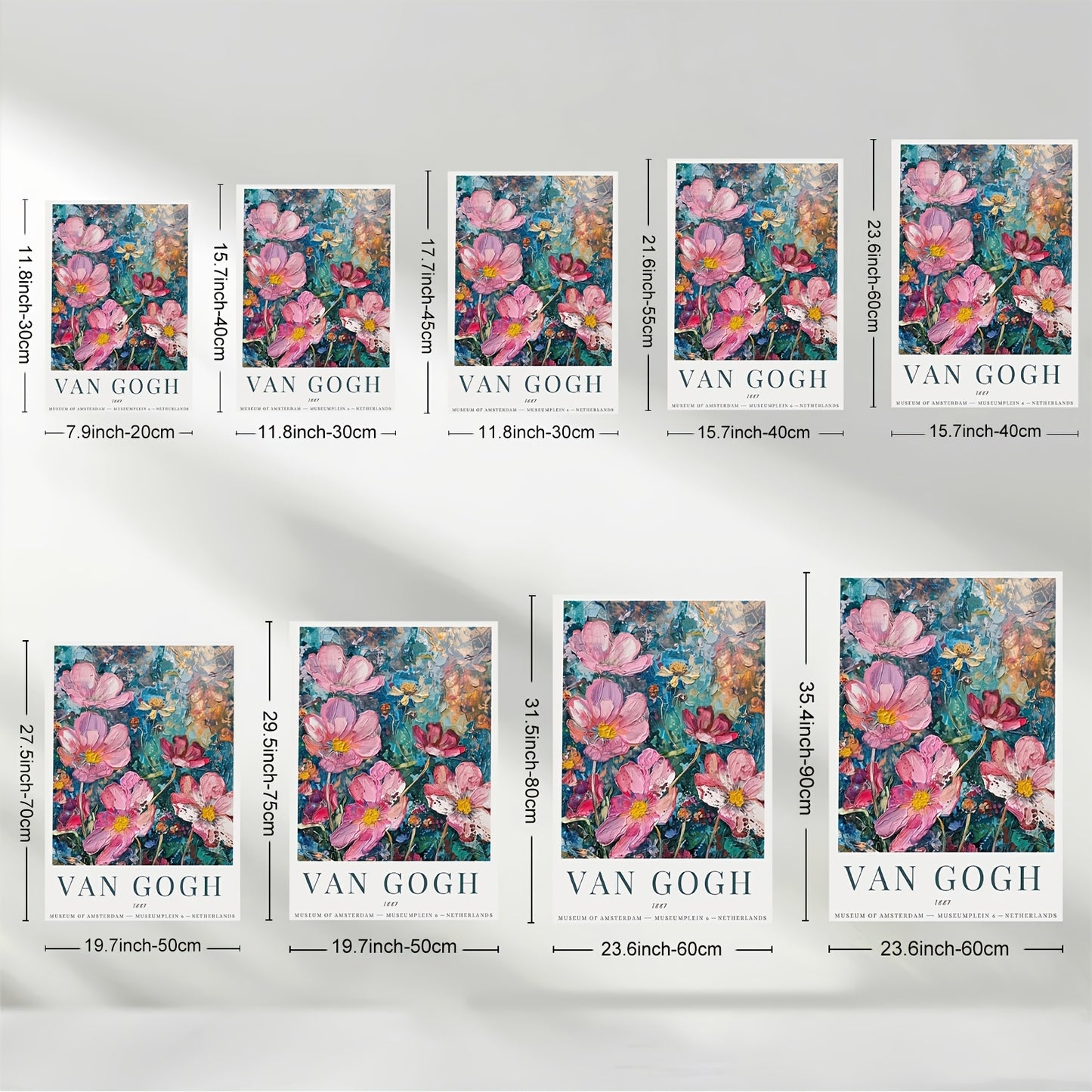 Stampa su tela intelaiata — Homage to Van Gogh